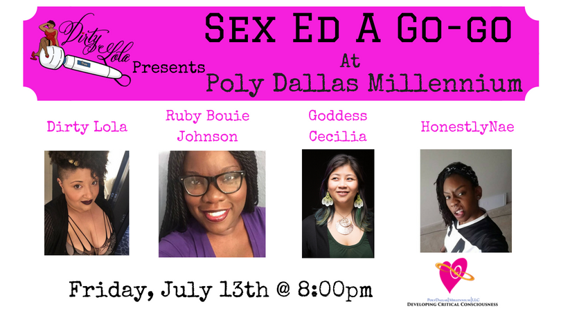 GoddessCecilia's tweet photo. Excited to attend #PolyDallasMillenium for the first time AND to be featured on #SexEdaGoGo! https://t.co/jpcLCpmUvN