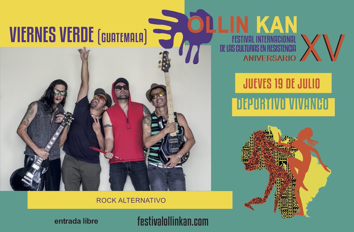 Mexico nos vemos las caras la proxima semana <a href="/ollinkanfest/">Festival Ollin Kan Oficial</a>