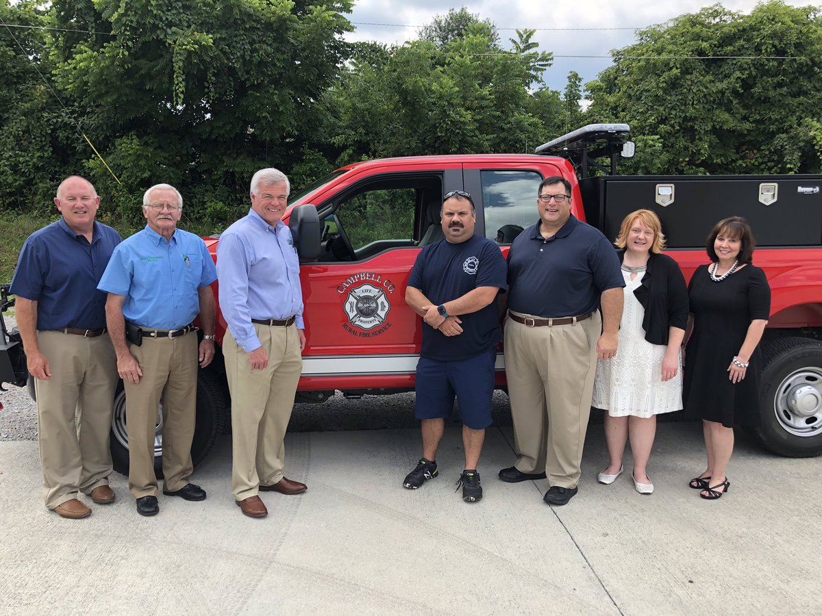 Campbell County Mayor E.L. Morton. The USDA announce funding for Campbell County Rural Rire Service &amp; LaFollette Life Saving and Rescue Squad for purchase of new vehicles and equipment to service the citizens of Campbell County. <a href="/RD_Tennessee/">Rural Development Tennessee</a> <a href="/lafollettepress/">LaFollette Press</a> <a href="/WLAFNEWS/">WLAF</a>