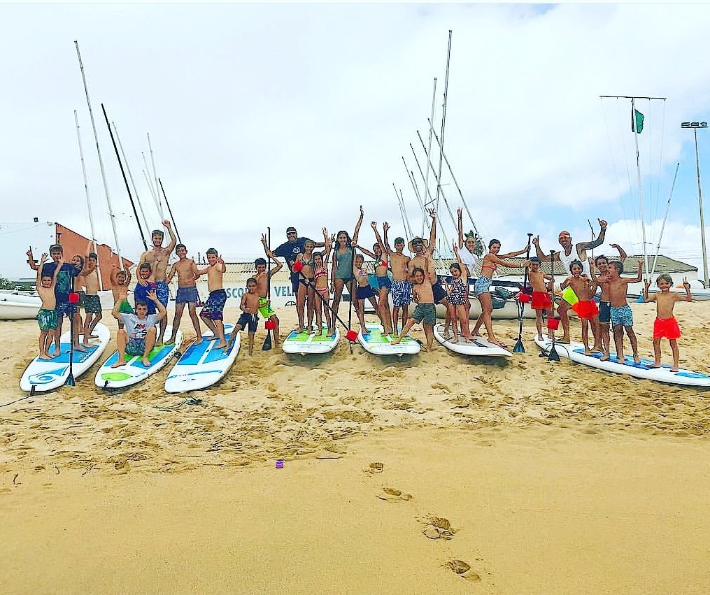 Dia de padel surf con el campus de verano. No pares...Vive <a href="/ClarkPadel/">CLARK PADEL</a>