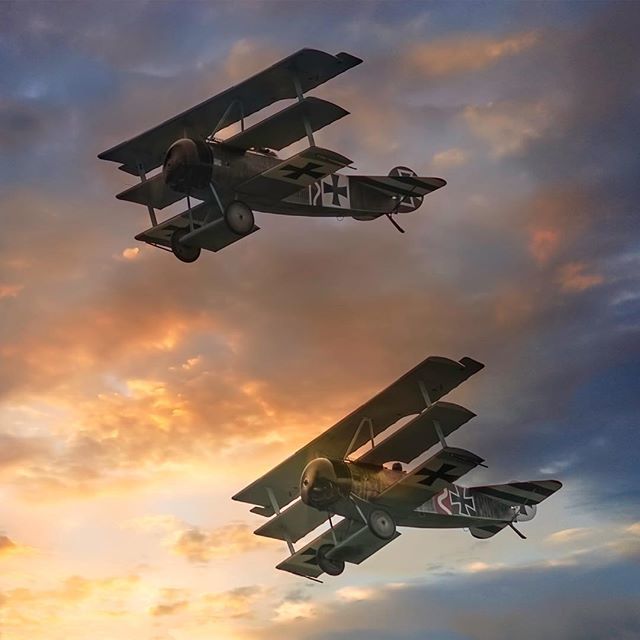 Fokker Dr1 Replicas at #Duxford #battleofbritain #airshow . #warbird #warplane #warbirds #ww1planes #ww1history #wwi #triplane #fokker #excellentaviation #aviationphotography #avgeek #planesspotter #aircraftphotos #aircraftrestoration #aircraftphotograph… ift.tt/2KzwjWJ