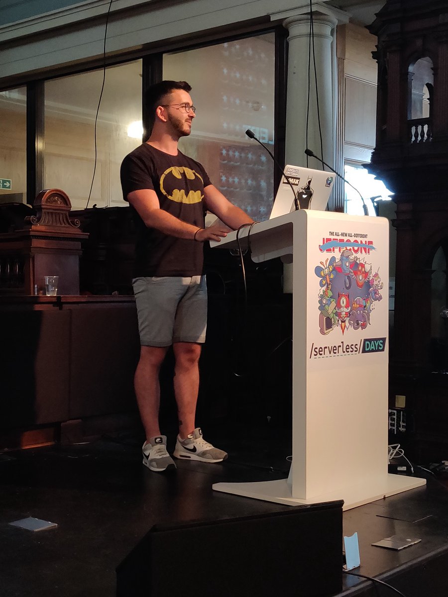 ServerlessLDN's tweet image. &quot;Serverless from a vendor&apos;s point of view&quot; with @markusthoemmes #ServerlessLDN