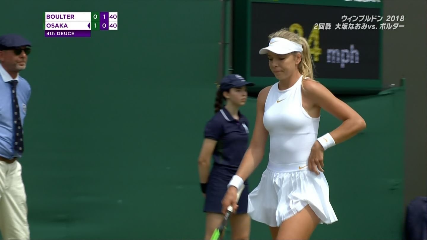 城丸香織 ボルター ウィンブルドン18 女子シングルス ケイティ ボールター