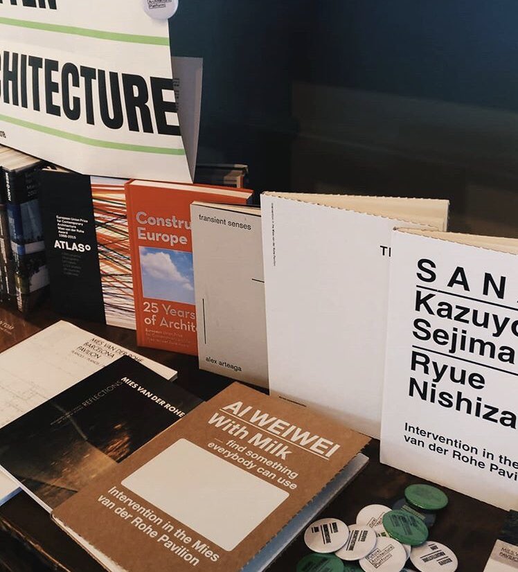 FundacioMies's tweet image. Happening now at @KosovoArchFest: proud to present our publications! #architecturebooks #shopmies