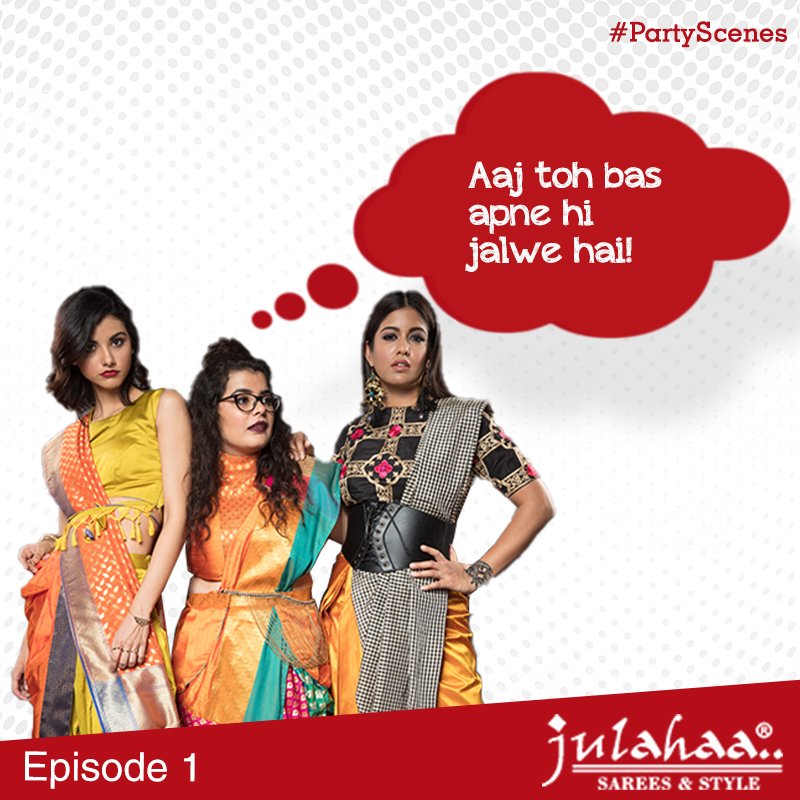 Julahaasarees's tweet image. #Julahaa - bringing out the 'supermodel' in you! #PartyScenes #JulahaaSarees #JulahaaIsOnlyHappening #SareeSwag #StyleKaNayaMantra

@ayeshakanga @AryPriyanka