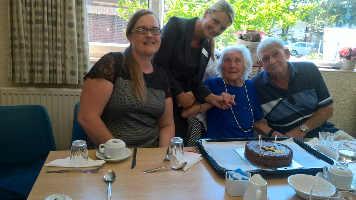 AlexCoop9's tweet photo. Co-op funeralcare Formby Southport donated cakes for Pauline's 95th Birthday. Having her lunch at Formby Luncheon club. https://t.co/Q986AnaXSK