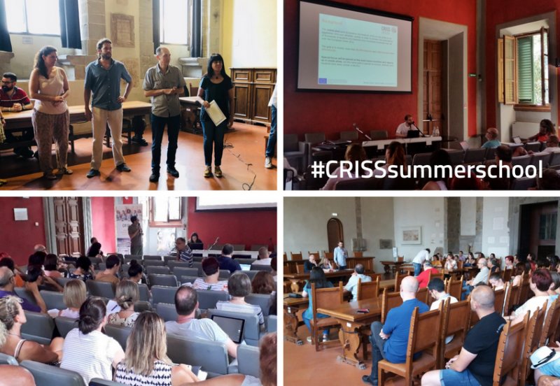 crissH2020's tweet photo. This week was really special: we got the chance to meet with #teachers and #CRISSH2020 partners to learn all about the new tools that we'll use in the pilot project. 
Discover what we did at #CRISSsummerschool in the latest article of our blog: https://t.co/3IXc0Xmrvi https://t.co/L1hUgN5nii