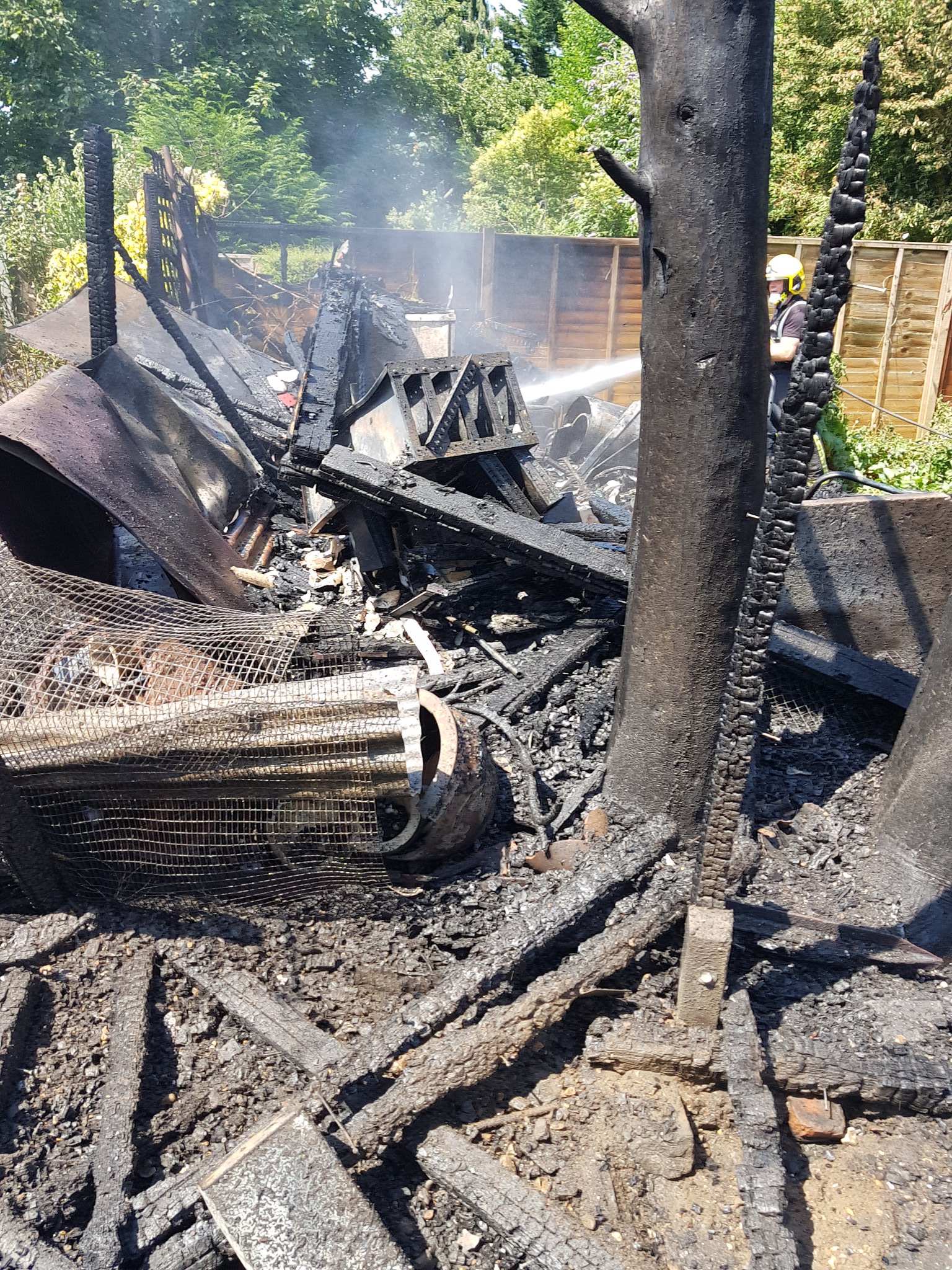 Basingstoke Fire Station on Twitter "7 Gardens have been effected, due