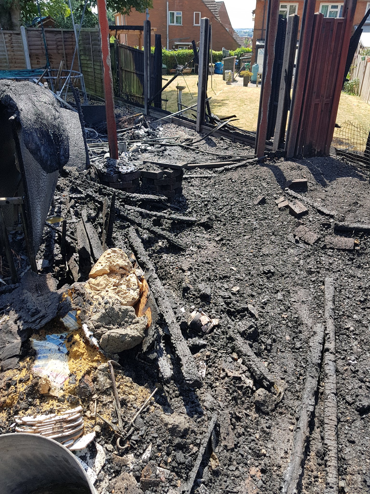 Basingstoke Fire Station on Twitter "7 Gardens have been effected, due