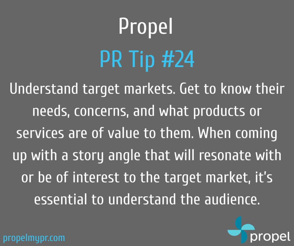 Always put the audience first. #PRTips #PublicRelations
