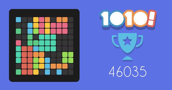 ivetastic's tweet image. Beat my score! #1010game 1010ga.me