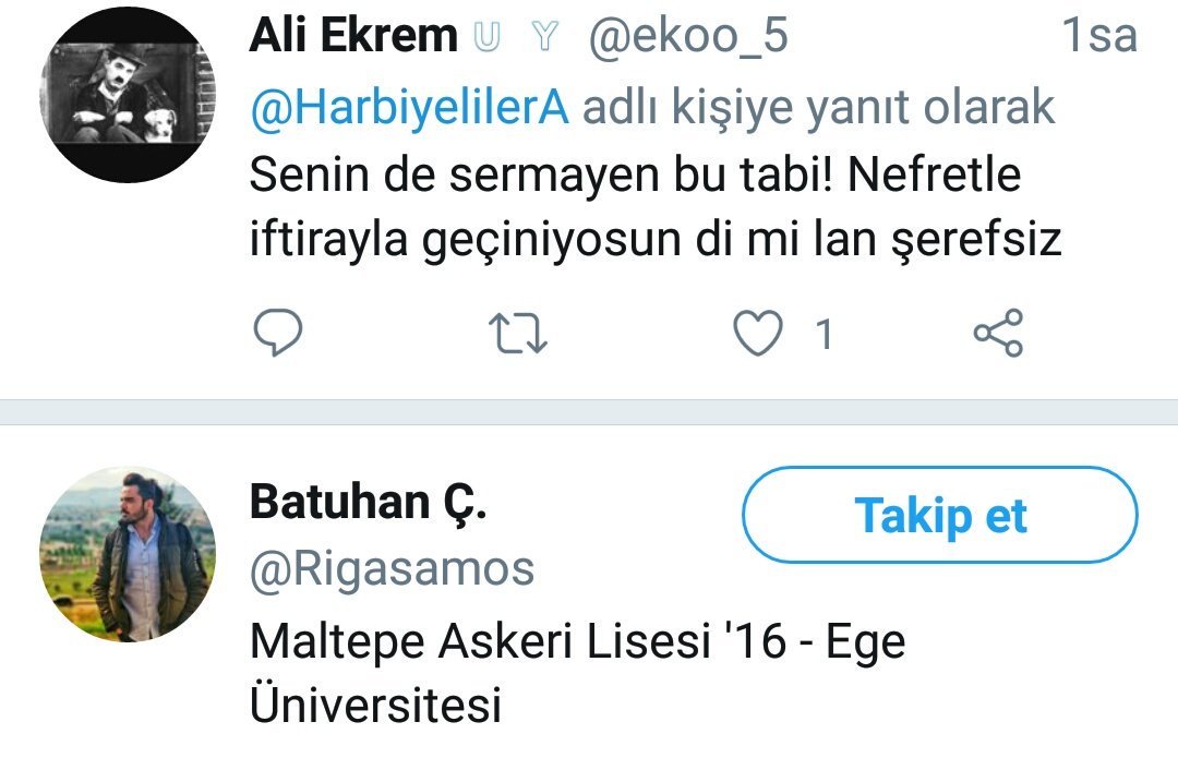 HarbiyelilerA's tweet photo. Fetullahçı sahte sosyal medya hesaplarını destekleye dur bakalım. Sana boncuktan kuş yaptım, konacak pencerene. @Rigasamos https://t.co/TPWBYddYpJ