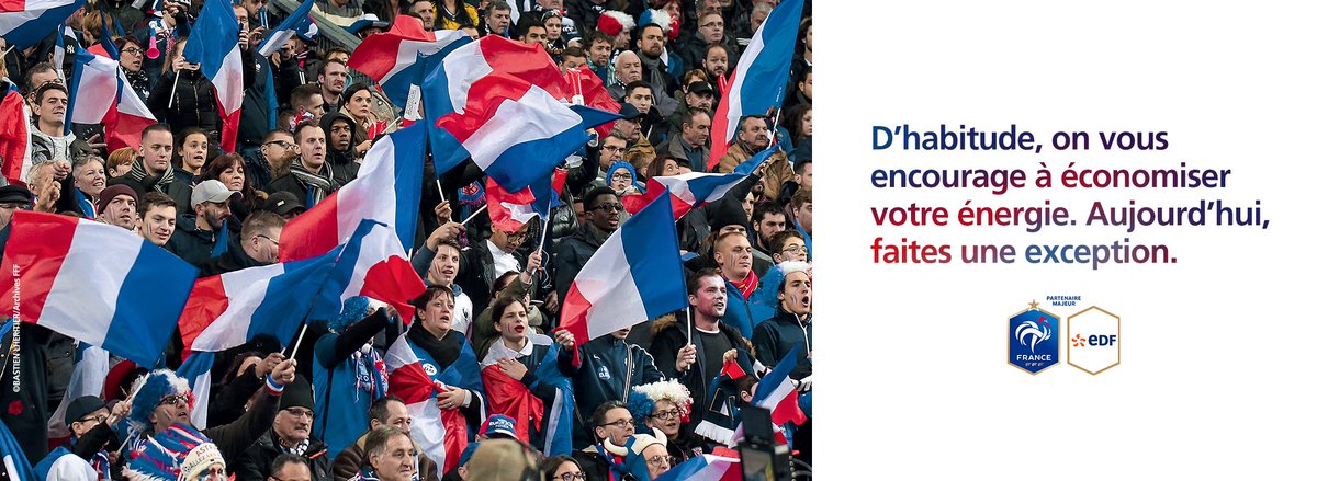 Charlenesnagg's tweet photo. Allez #LesBleus !  
Le groupe @EDFofficiel partenaire de la @FFF, ensemble encourageons notre équipe #CoupeDuMonde2018 #FiersdetreBleus https://t.co/nn3M7lCMhW
