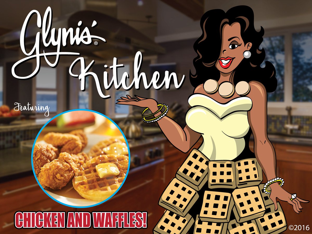 Keep watching and listening. Glynis’ Kitchen will be popping up in your City and will be serving Glynis’ Chicken and Waffles!