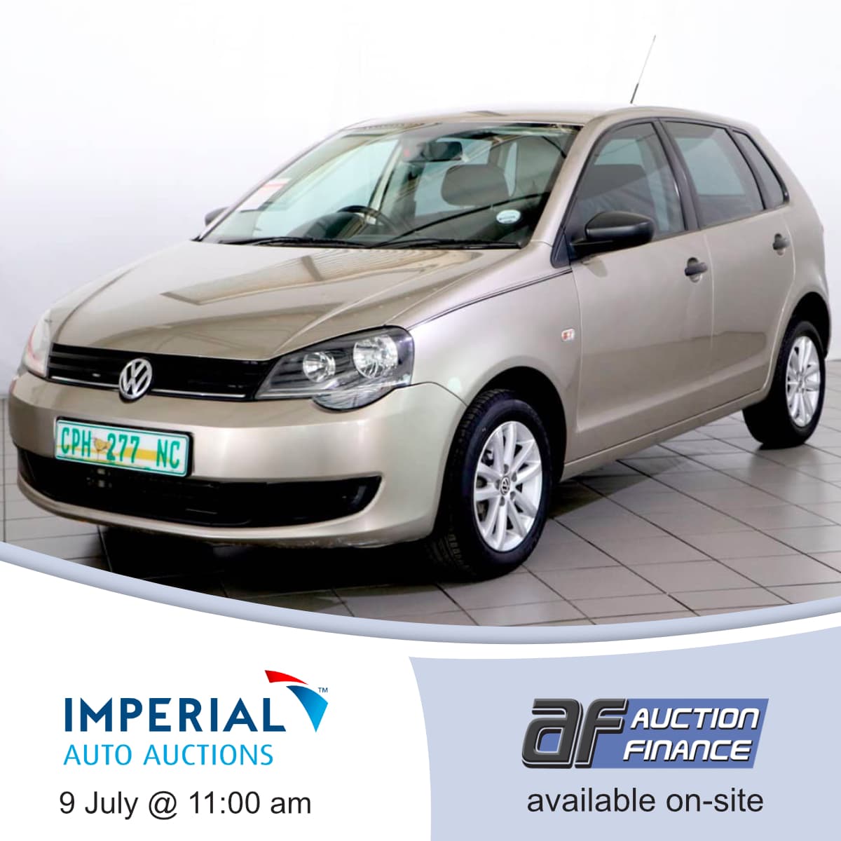 MotusAuctions's tweet photo. 2015 VOLKSWAGEN POLO VIVO GP 1.4 CONCEPTLINE 5DR 
ON AUCTION! Monday, 9 July at Imperial Auto Auctions. 19 Herman Rd, next to Makro Edenvale.
More info: https://t.co/hhH3CpI1nD
Mileage: 65 254 km 
Market guide value: R 123 600
#carauction #bankrepo #jhb https://t.co/31LUHMU8Wj