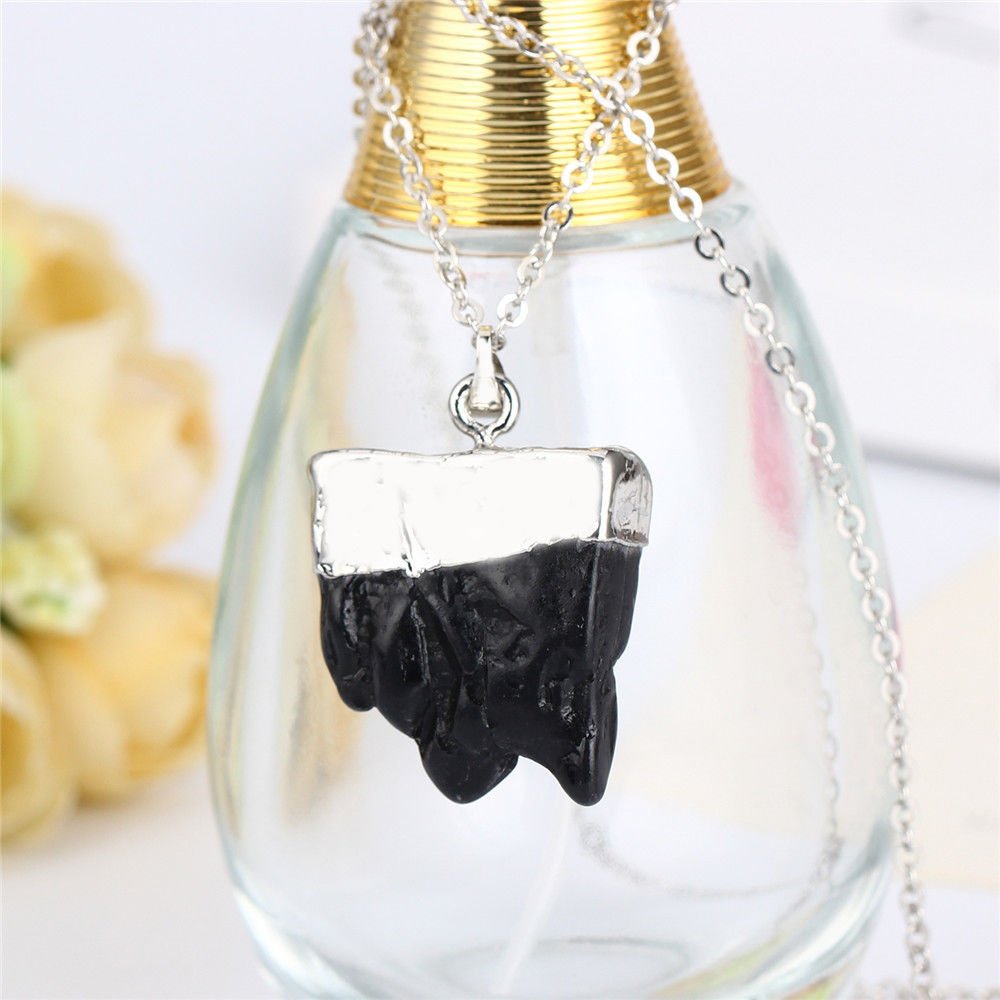 SmartShoppers10's tweet photo. #Irregular #Shaped #BLACKSTONE #SilverChain #Pendant #Necklace #Men #Women #Love #Gift https://t.co/CZWxYhpgWJ https://t.co/ajikkEgGKQ