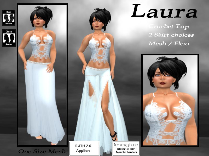RosaDagostinoIW's tweet photo. NEW Outfit ~ Laura Set #InWorldz https://t.co/PoUR22ecY8 https://t.co/LpJW3X4bKp