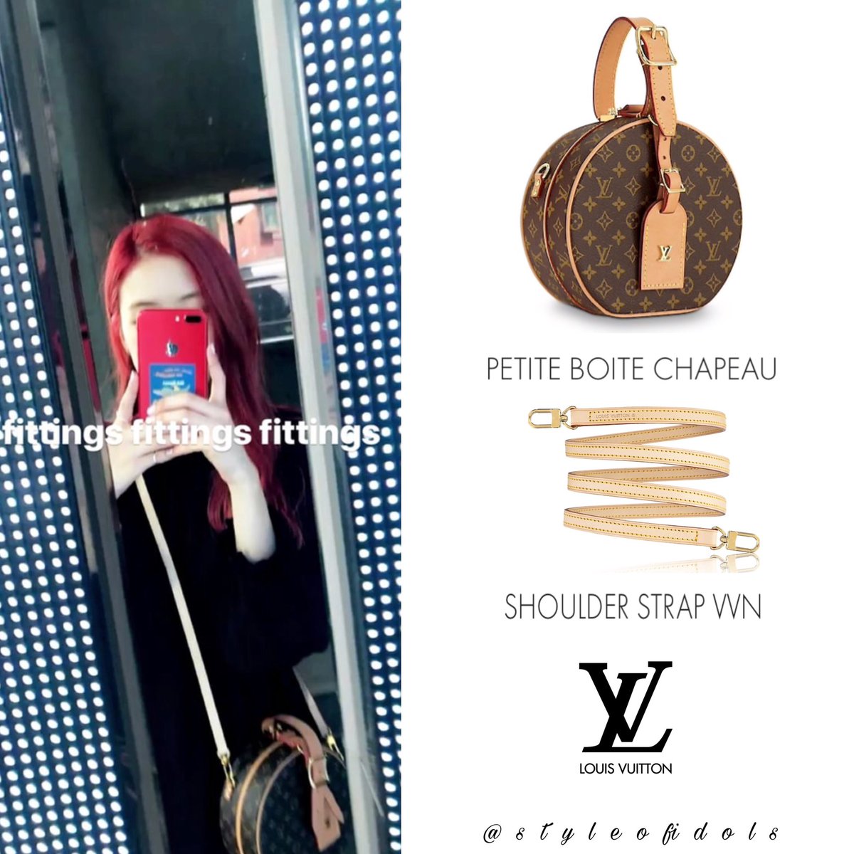 rose blackpink louis vuitton bag