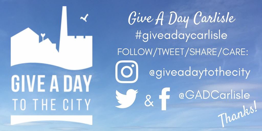 The Buzz about #GiveADayCarlisle is awesome. Everyone appreciates all the comments and shares. Let's #inspire everyone with news about the amazing projects taking place! #FridayFeeling