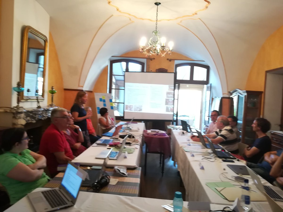 PilarAstier's tweet photo. @WONCA_QSafety @EQuiP_Quality Summer School, Eva Arvidsson, Sweden, adressing patient #chronicillness at @vaggerydskommun #primarycare centre to improve #healthcarequality and #patientsafety with #pdcacycle methodology with multidisciplinary approach. https://t.co/mqhB3DVsfO