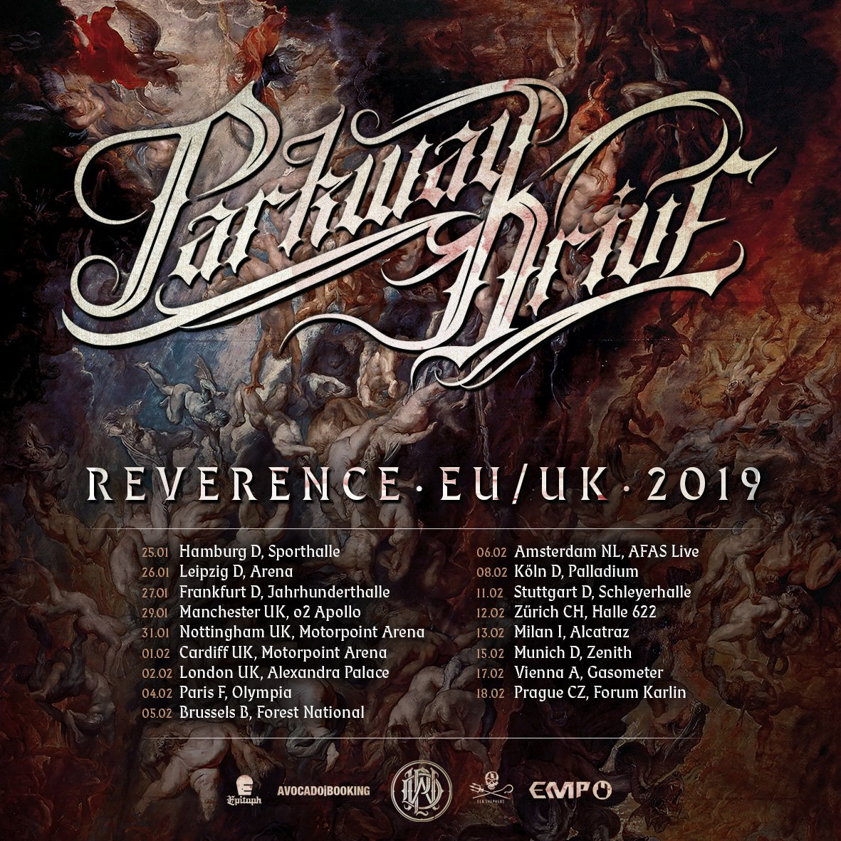 Parkway Drive on Twitter "🚨 ON SALE NOW 🚨 Grab your Reverence EU/UK