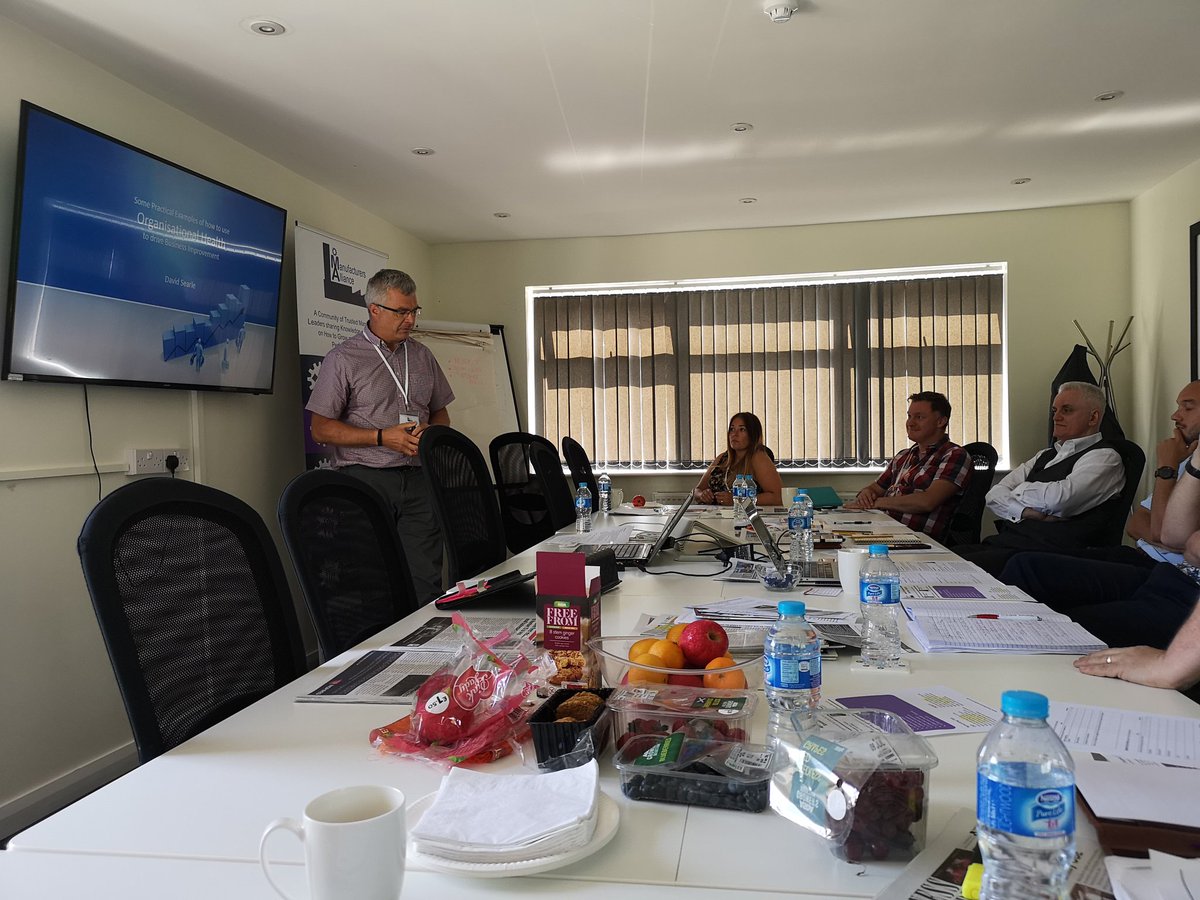 Mfg_Alliance's tweet image. We are recruiting new speakers that can add value to our @Mfg_Alliance groups today. First up is @DavidMJSearle speaking about Organisational Health #GBmfg #MfgAlliance