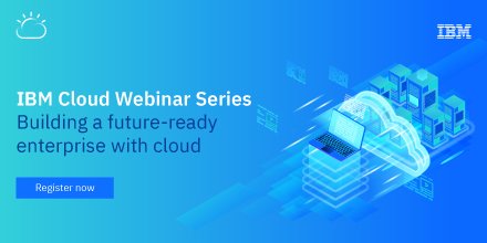 Learn how to architect your IT platform to accelerate business innovation, build a competitive advantage and deliver exceptional customer experiences with cloud. Join our insightful webinar series on #IBMcloud.

bit.ly/2m2A4p7