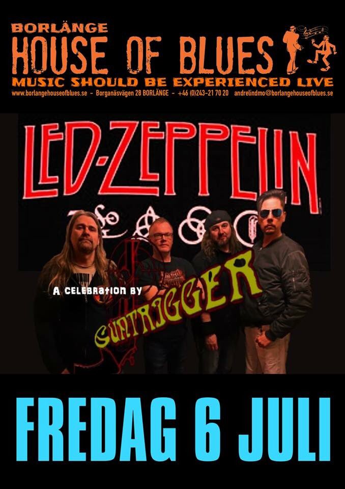 guntrigger666's tweet image. Ikväll #borlänge #houseofblues #ledzeppelin #tribute #celebration