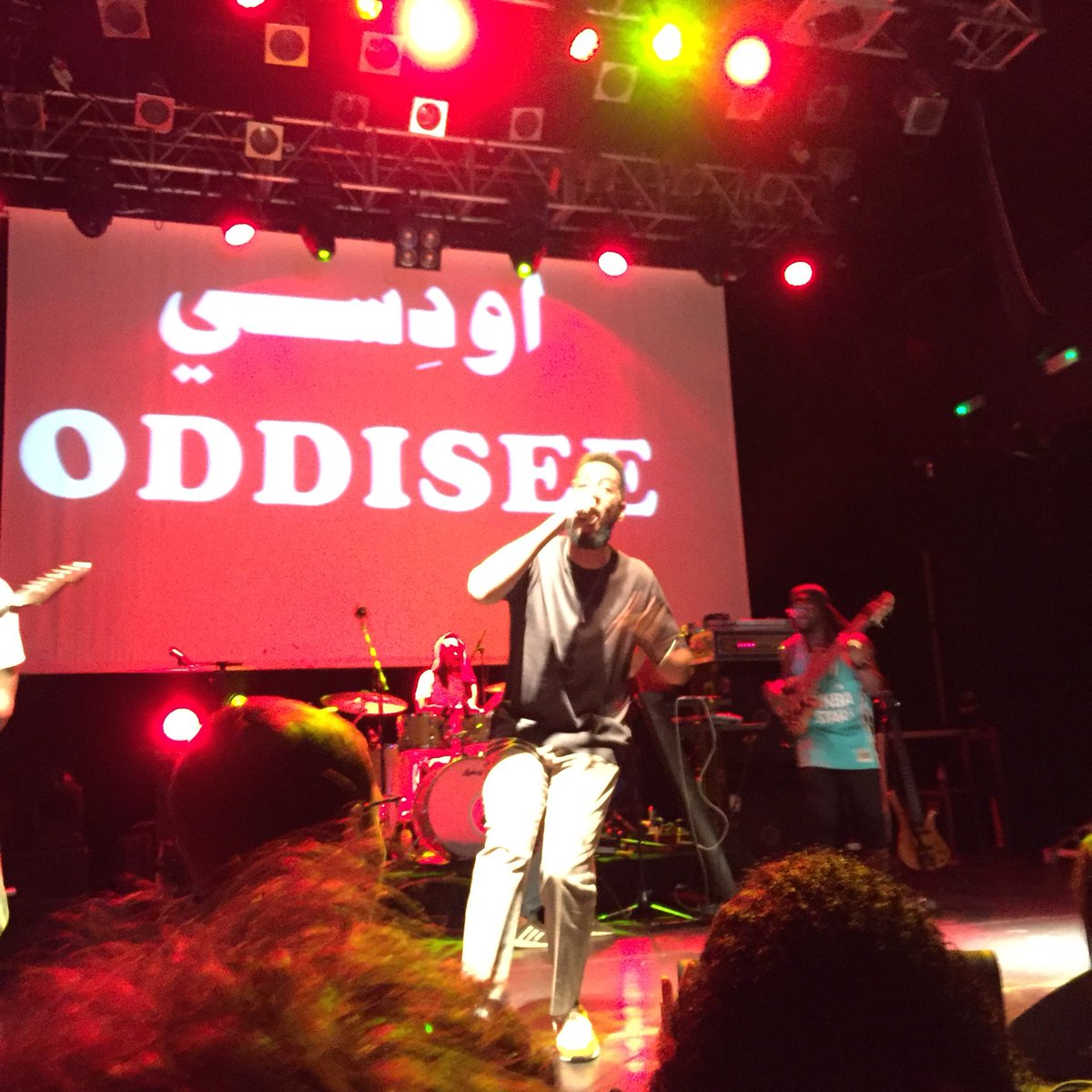 NatKatNefertiti's tweet photo. Oddisee &amp; Good Company! Once again they didn’t disappoint. Great show 👍🏾 #oddisee #goodcompany #koko #Camden https://t.co/4mD4BvAmPl