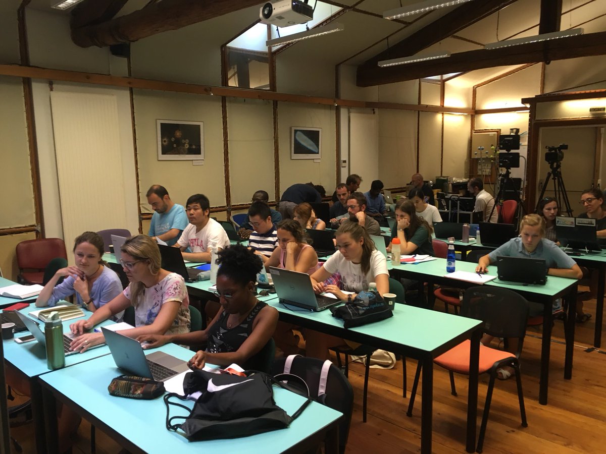 HayleyEversKing's tweet photo. Working hard this morning at the #IOCCG summer lecture series. Looking at HABs, phytoplankton IOPs, and @CopernicusEU #Sentinel3 data from @eumetsat. Some cool combinations with @ESA_EO #Sentinel2 data as well! https://t.co/OCzrVveeLT