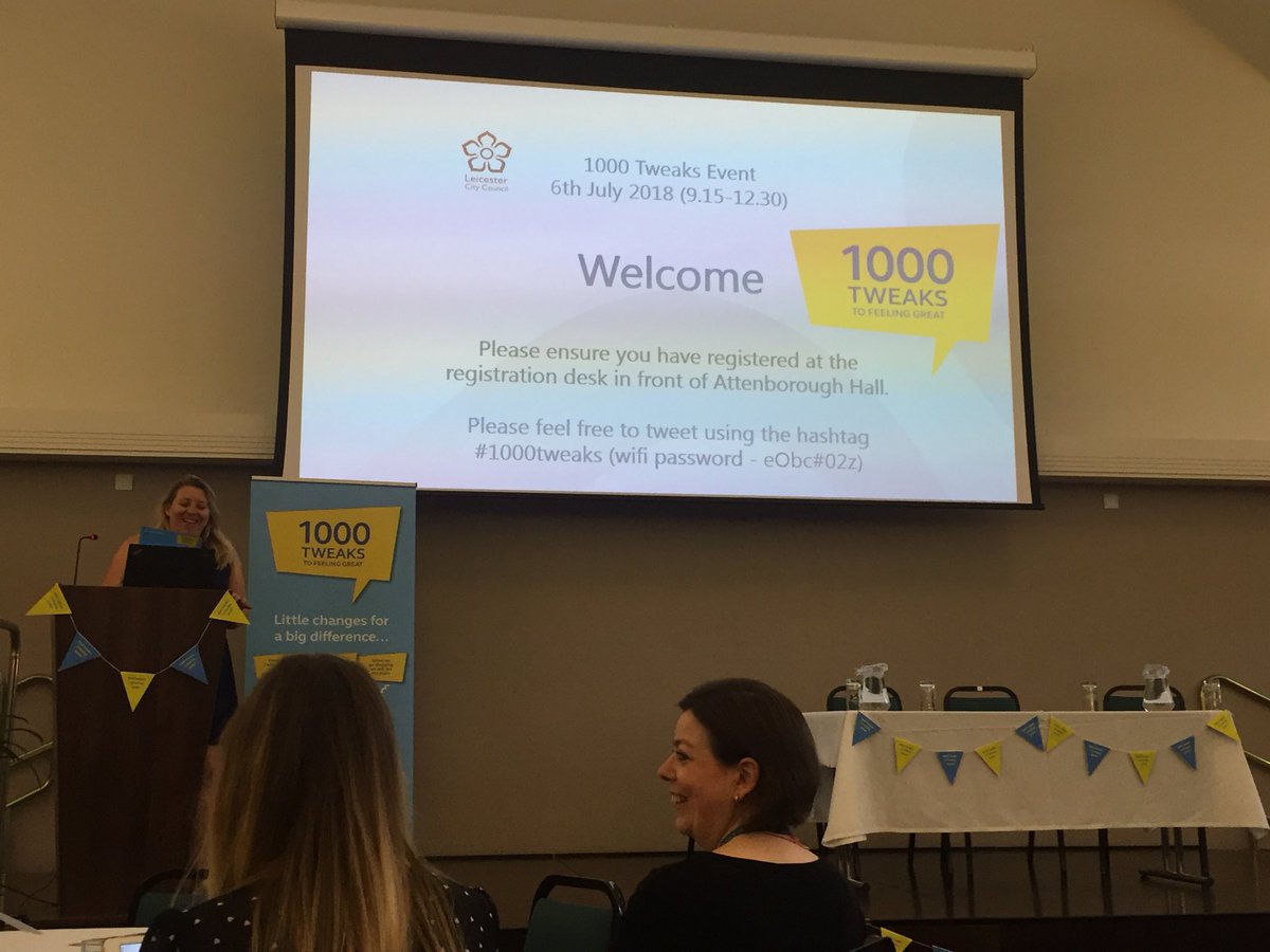 ACurnock's tweet photo. Off we go #1000tweaks #launch @ActiveLeicester https://t.co/oX11WBxOmN