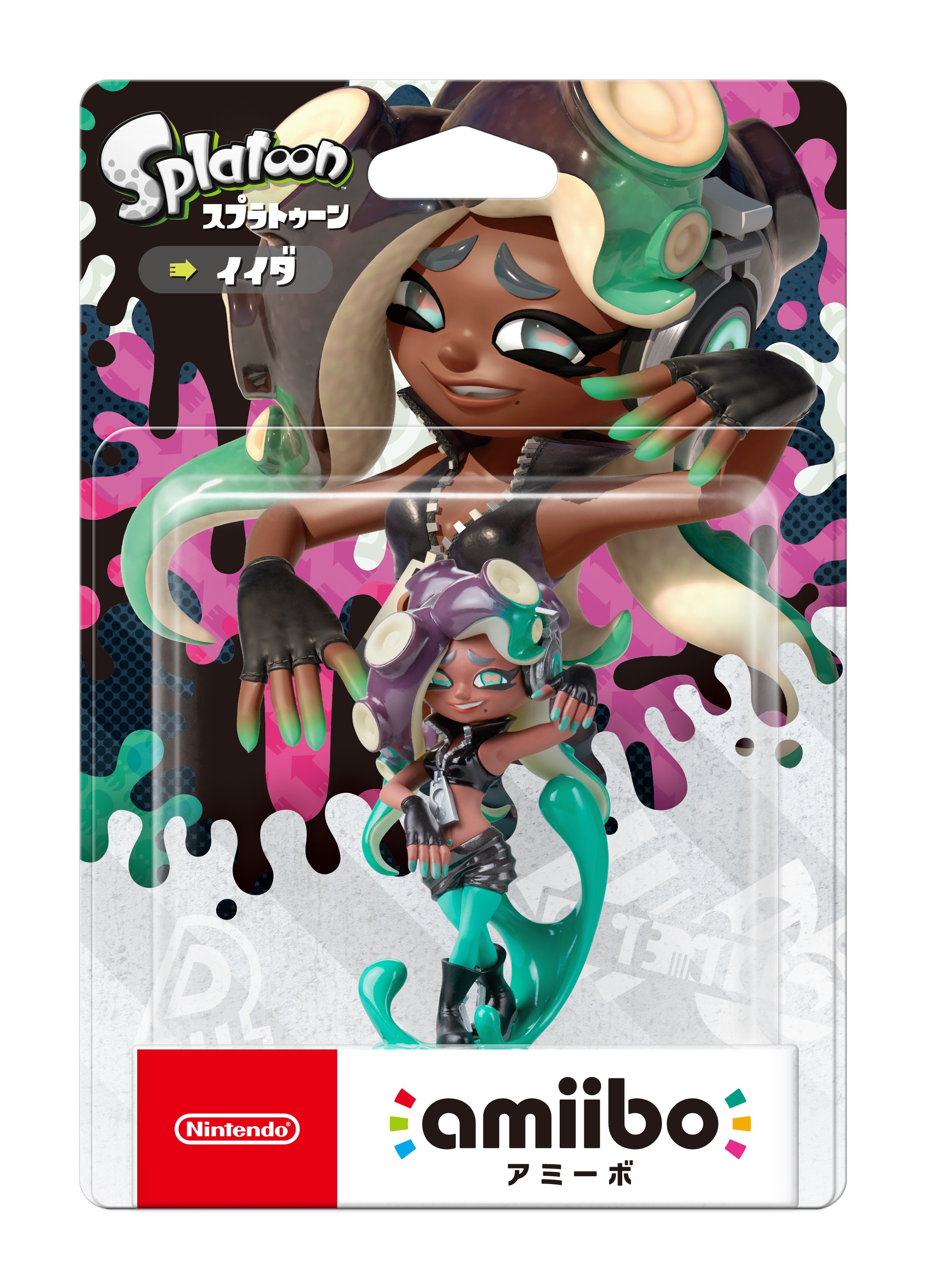Splatoon スプラトゥーン Amiibo ヒメ イイダ はプレイヤーのサポーターとなり コーディネートを記憶してくれる そしてバトルを進めると 特別なギアを アタマ フク クツ1種類ずつプレゼントしてくれるぞ オクト エキスパンション で