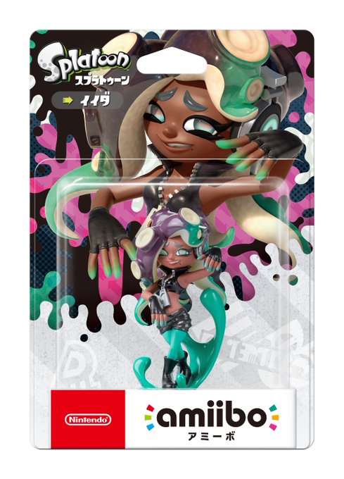 スプラトゥーン2 テンタクルズのamiiboの詳細が判明 ヒメ イイダの私服がゲットできるぞ ゲームエイト