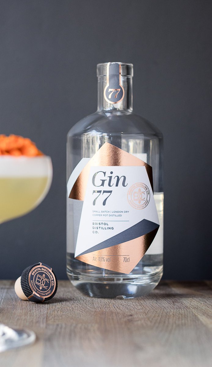 We’ll be <a href="/CorksOfNorthSt/">Corks of North St</a> tonight, 5-8pm, sampling Gin 77. Come down for a FREE taste and talk to us about our distillery in South Bristol. Hope to see you there 🍸