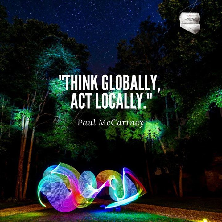 theSquad_SA's tweet photo. "Think globally, act locally." Paul McCartney #SquadGoals #LocalisLovely 🇿🇦 https://t.co/a5nekVGtcz