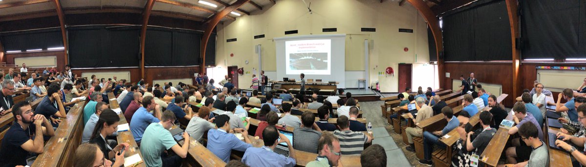 lyeskhalil's tweet photo. #post_modern Branch-and-Cut Lesson with @MFischetti at #ISMP2018 https://t.co/v4yZW4w3qA