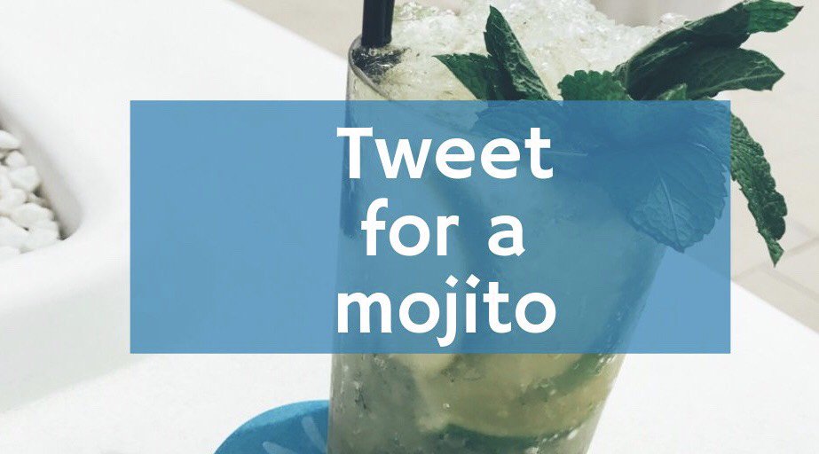 SolHouseStudio's tweet photo. Today we giveaway a mojito 🍹Do you fancy? RT and participate👏🏻 #Tweetforamojito #solhouse #solhousethestudio https://t.co/6wSepMhOOu