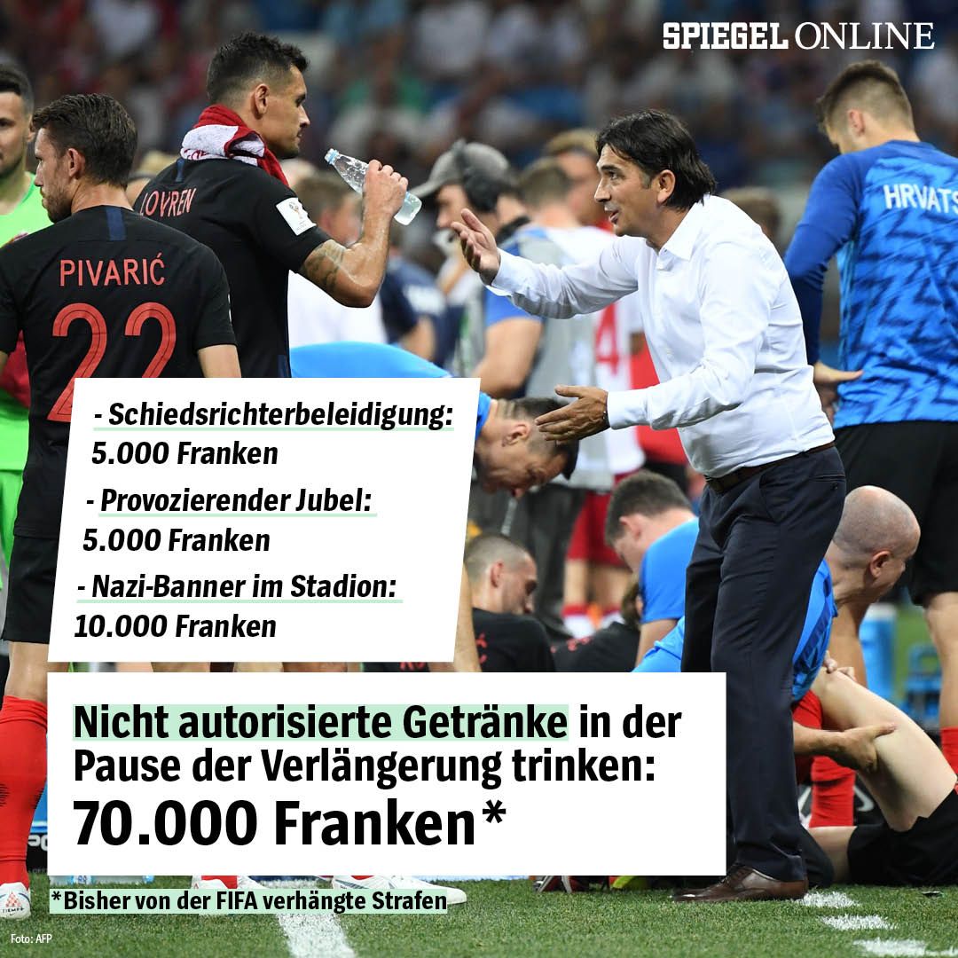 Es gibt Dinge, die kann man nicht kaufen. Für alles andere gibt es die FIFA. #WM2018  spon.de/afgKd