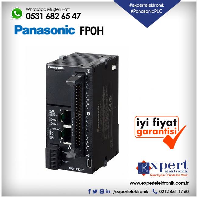 expertelk's tweet image. #Panasonic-FP0H &amp;amp; EN İYİ FİYAT!! -  bit.ly/2wyNmBL
: 📲 0212 451 17 60 -  Whatsapp Hattı: 🌍 0531 682 65 47
#panasonicservo #panasonicplc #danfossfc102 #danfoss #panasonicfpx #weintekoperatörpanelleri #weintekoperatörplc #servomotor #panasonicservomotor