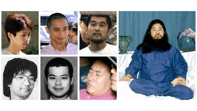 AJENews's tweet photo. Japan hangs doomsday cult members who attacked subway with sarin https://t.co/1AT0ZYODFL https://t.co/qm3utpCcB2