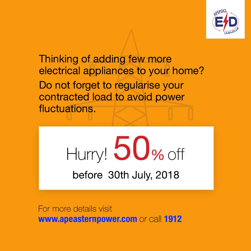 Eastern Power Distribution Company of AP APEPDCL on Twitter "Special