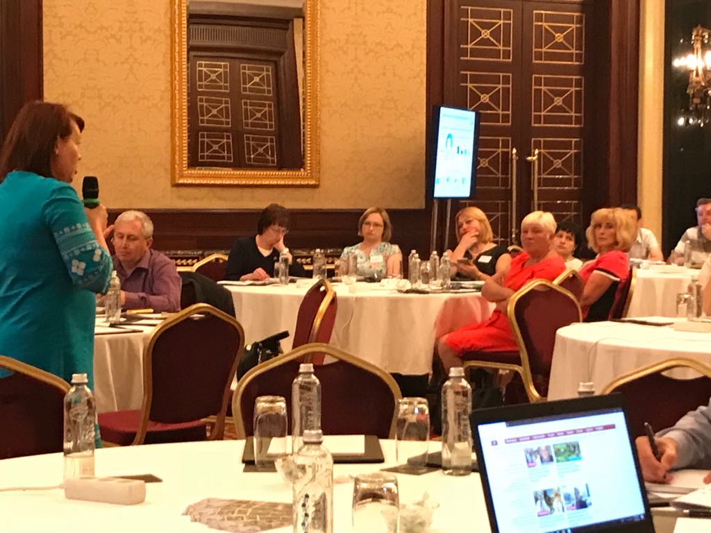 LinkUkraine's tweet photo. Funding opportunities for Ukrainian municipalities and financial viability of civil society in Ukraine were topics discussed in the first part of the second day of @RECstream Conference "Communities Moving Forward" https://t.co/tKyfBFLRpz