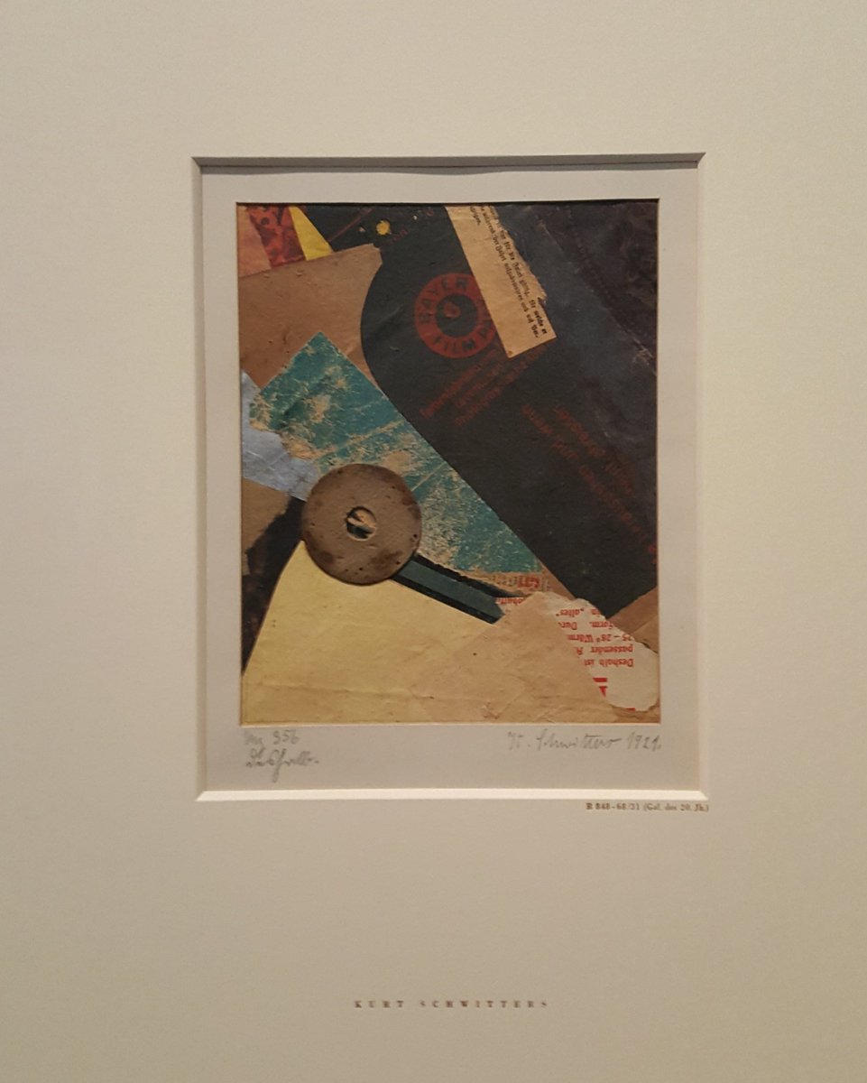 #HamburgerBahnhof yesterday, wandering round the incredible #HelloWorld show and looking at these magnificent works by #HannahHöch and #KurtSchwitters.

#dada #collage #weimar #merz #ksuk #schwitters #höch #art #kunst #arthistory #berlin