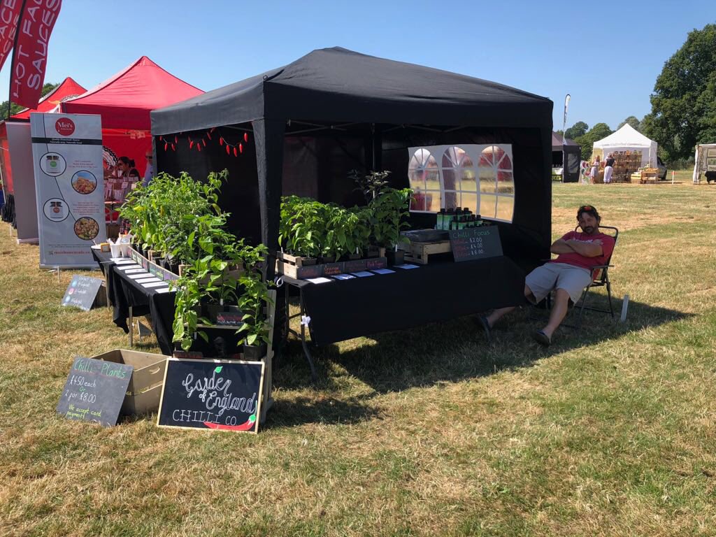 GofeChilli's tweet photo. We had a great time being a part of the Great Kent Chilli Festival last Saturday. A super day @GrtKentChilli https://t.co/S4w3kggCft