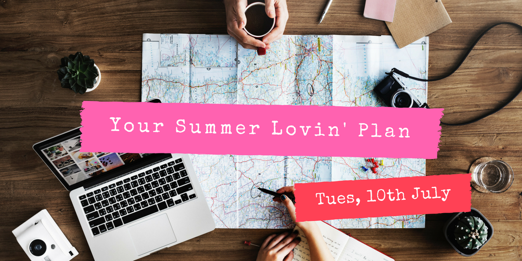 Feeling anxious about balancing work &amp; kids this summer? Want to feel prepared &amp; energised and have the kind of summer you truly want? Join my lunchtime workshop where you will create Your Summer Lovin' Plan to make sure it happens. Tues 10th July, 12-2PM. ow.ly/419s30kP2k4