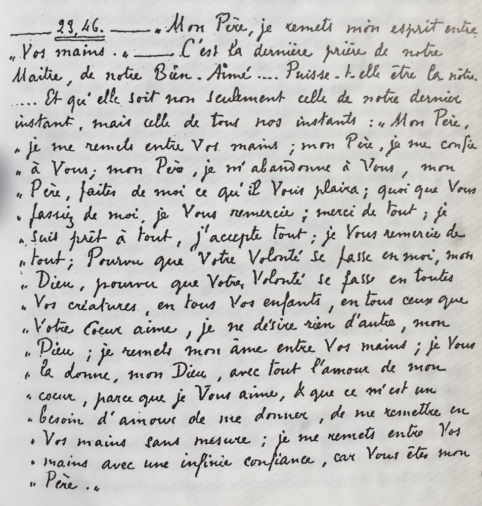 danielOFMCap's tweet photo. Modlitwa zawierzenia charles de foucauld i komentarz do łk 23,46: cokolwiek zrobisz ze mną dziękuje Ci.. https://t.co/hBIiOxUZkH
