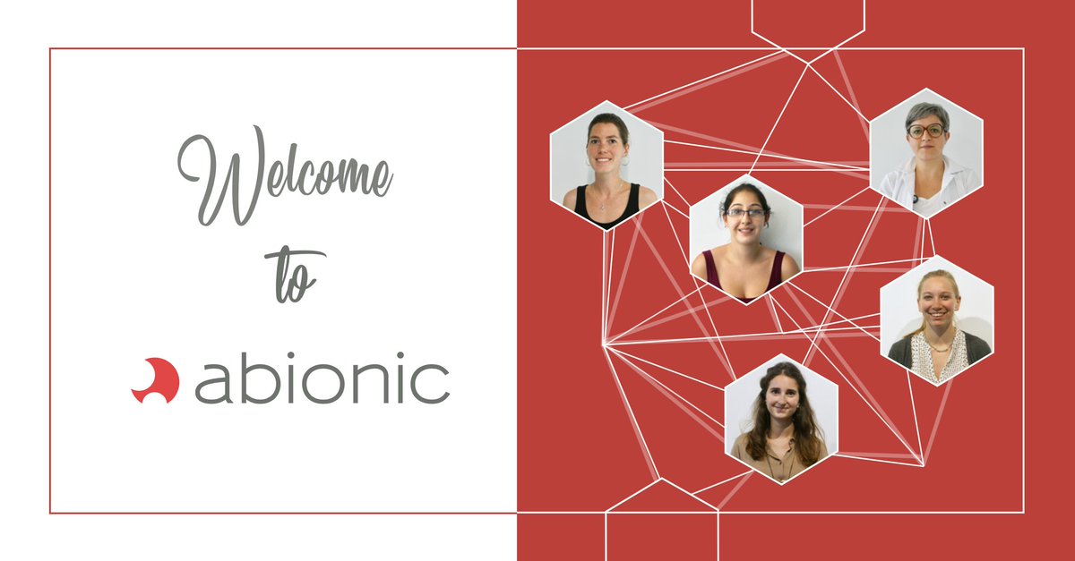 Welcome to the newest members of the Abionic #team! 
We're very excited to see our #biology teams growing!
#biologyjobs #New #Members #abioTeam