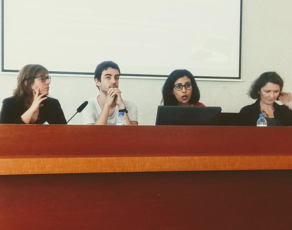 theNeverL@b (@theneverl8b) on Twitter photo La Dream Team du symposium "#énonciation #iconique du #corps" soulève des débats passionnés sur les pbq de #éthique & #déontologie des Chercheur.e.s en #interactions #numériques
Et si c'était la thématique de #IMPEC20 ?
#IMPEC18
@yosraGHL <a href="/mapav8/">Marie-Anne Paveau</a> <a href="/TheSchwatterer/">Dr. Laurª Goudet</a> #Muelle La Dream Team du symposium "#énonciation #iconique du #corps" soulève des débats passionnés sur les pbq de #éthique & #déontologie des Chercheur.e.s en #interactions #numériques
Et si c'était la thématique de #IMPEC20 ?
#IMPEC18
@yosraGHL <a href="/mapav8/">Marie-Anne Paveau</a> <a href="/TheSchwatterer/">Dr. Laurª Goudet</a> #Muelle