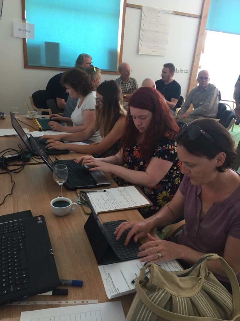 NottsWT_CEO's tweet photo. Had an inspiring, and hot, session yesterday at @AttenboroughNR with staff and trustees looking at key issues facing the trust. Great facilitation by @No8marketing https://t.co/BTDFGK5UN8