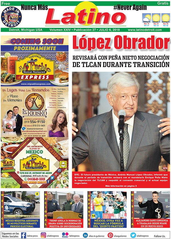 Latinopress's tweet photo. ¡Ya está Latino online! Dale 'Me gusta'. Ve por tu copia a tu tienda favorita.
Latino online is here! Give us a Like. Get your copy at your favorite store.
#LatinoPress #MostRead #MostLocal https://t.co/UmfwO7bFeF